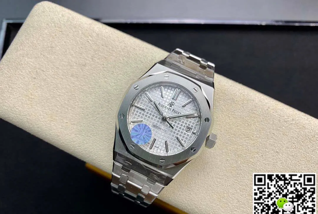Audemars Piguet Royal Oak 15450ST.OO.1256ST.01 JF Factory 1:1 Best Edition Replica Watch White Dial